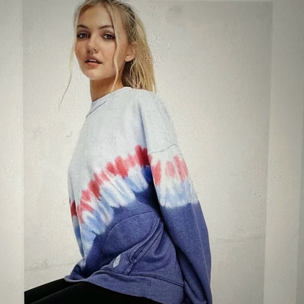 FP Movement by Free People Light Blue Sweatshirt